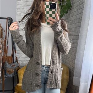 Abercrombie & Fitch // Knit Button-Front Cardigan